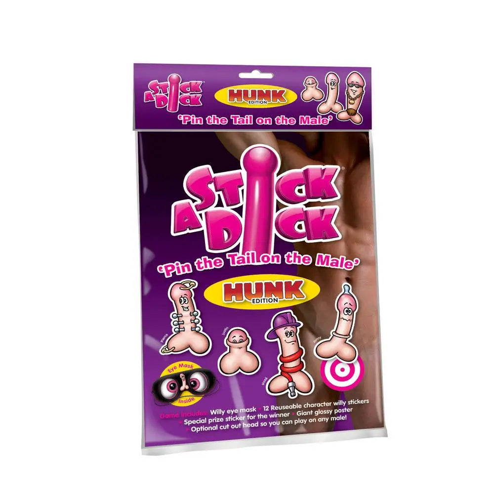 Stick a dick pin the tail on the male hen party game - peaches and screams