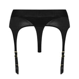 Strap on me black rebel medium harness lingerie for her - peaches and screams