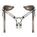 Strap On Me Faux Leather Gold Padded Harness One Size - Peaches and Screams
