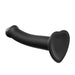 Strap On Me Silicone Black Bendable Dildo With Suction Cup - Peaches and Screams