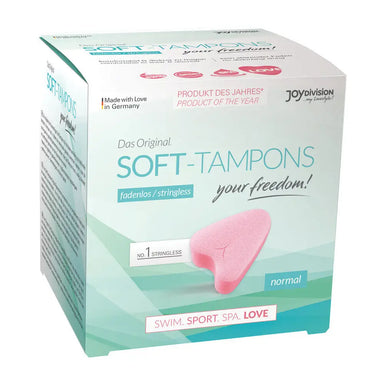 Stringless Original Soft Tampons Normal 3 Pieces - Peaches and Screams