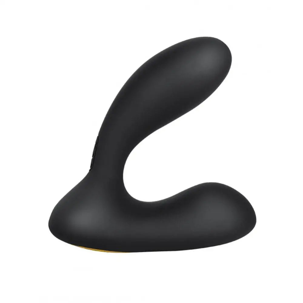 Svakom Silicone Black Rechargeable Prostate Massager With Dual Motors - Peaches and Screams