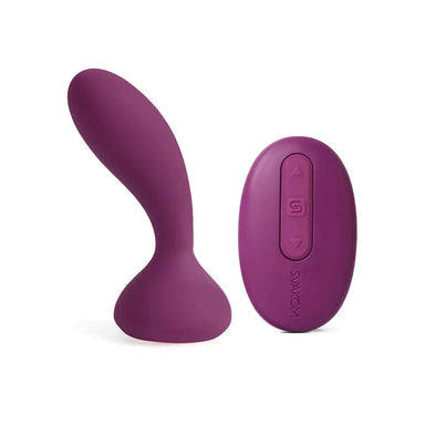 Svakom Silicone Purple Extra - powerful Butt Plug With Remote - Peaches and Screams
