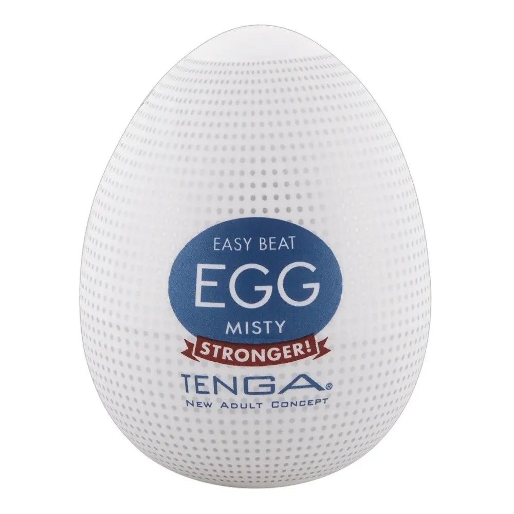 Tenga Silicone Stretchy Clear Misty Egg Masturbator For Him - Peaches and Screams