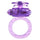 Toy Joy Flutter Clit Waterproof Stretchy Vibrating Cock Ring - Peaches and Screams