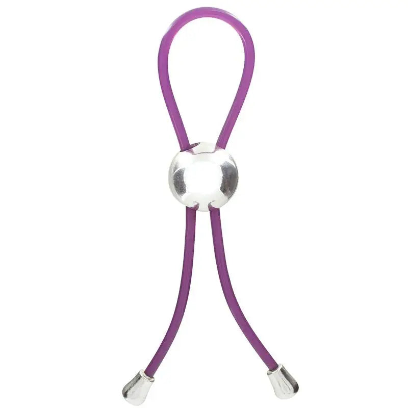 Toy Joy Purple Adjustable Cock Ring For Him - Peaches and Screams