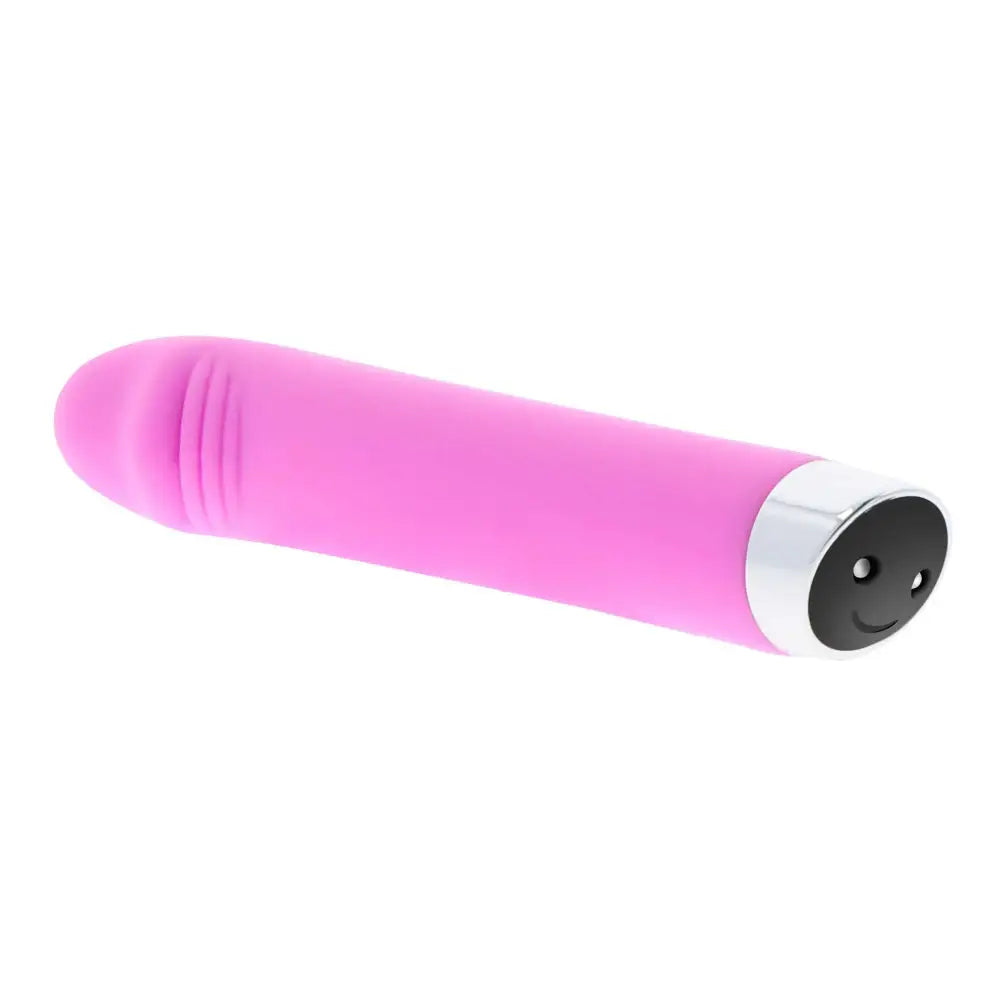 Toy joy silicone pink rechargeable discreet bullet vibrator - peaches and screams