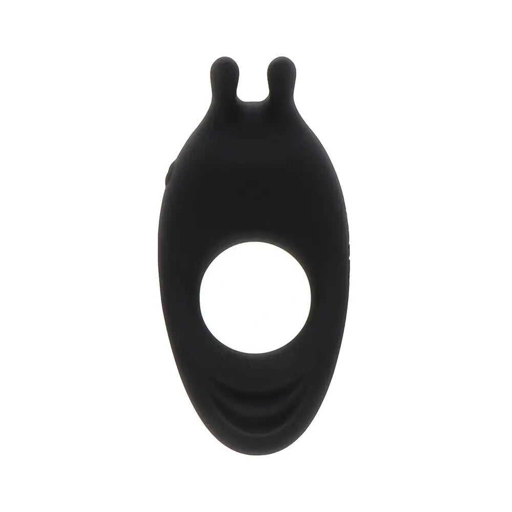 Shop Toyjoy Silicone Black Rechargeable Vibrating Cock Ring With Remote