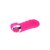 Toyjoy silicone pink rechargeable mini finger vibrator - peaches and screams