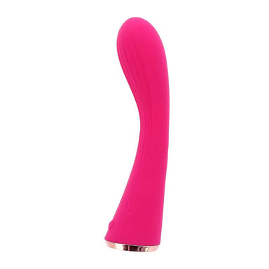 Toyjoy Silicone Pink Waterproof Rechargeable G-spot Vibrator - Peaches and Screams