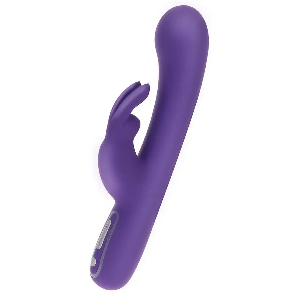 Toyjoy Silicone Purple Rechargeable Rabbit Vibrator With 7-functions - Peaches and Screams