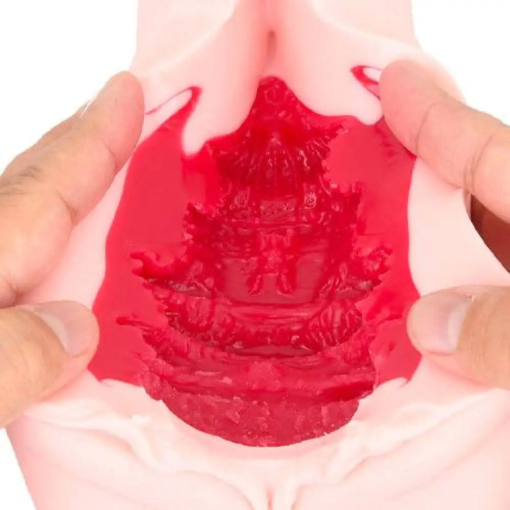 Utensil Race Meiki Realistic Flesh Pink Vagina Masturbator - Peaches and Screams