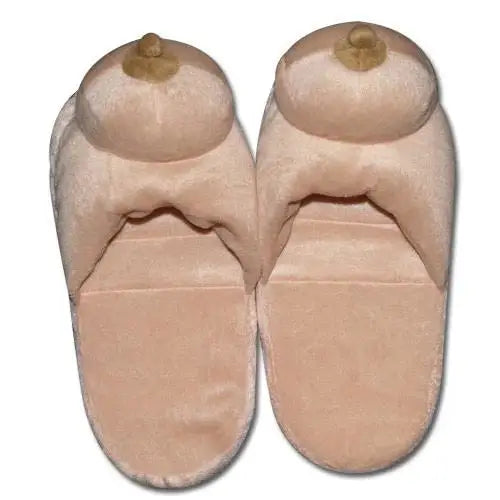 Women Breasts Boob Boobie Slippers Stag Night Party - Peaches and Screams