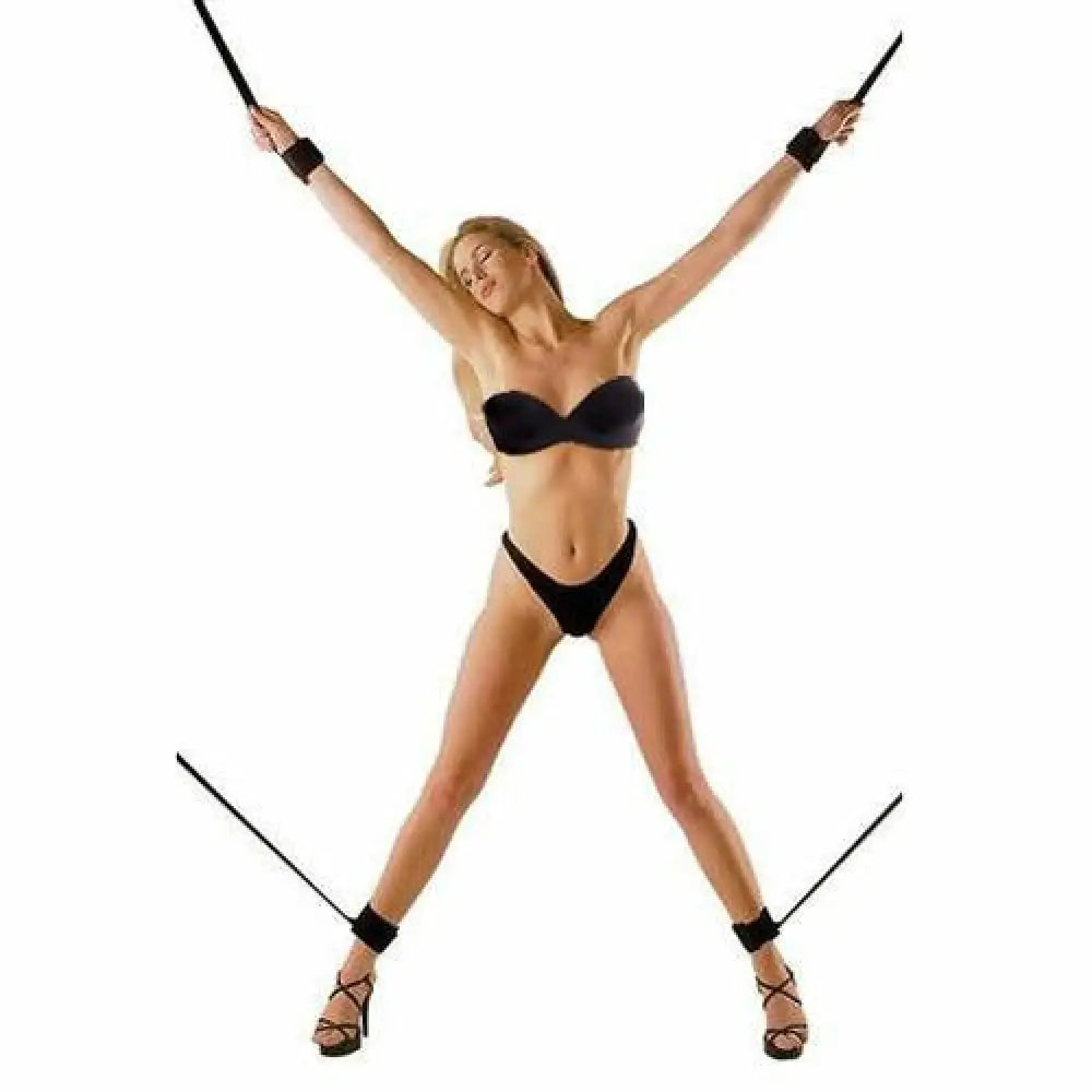 You2toys Black Soft Bondage Kit for Bdsm Couples - Peaches and Screams