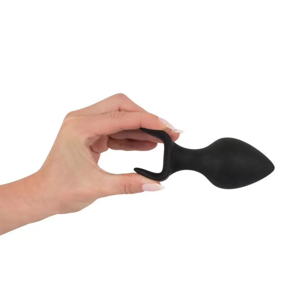 You2toys Silicone Black Velvet 3-piece Anal Butt Plug Training Set - Peaches and Screams