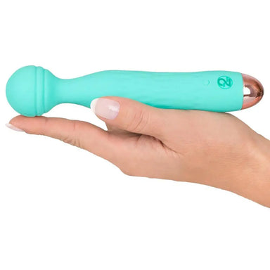 You2toys Silicone Green Multi - speed Rechargeable Mini Vibrator - Peaches and Screams