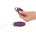 You2toys Silicone Purple Rechargeable Rotating Love Ball with Remote - Peaches and Screams