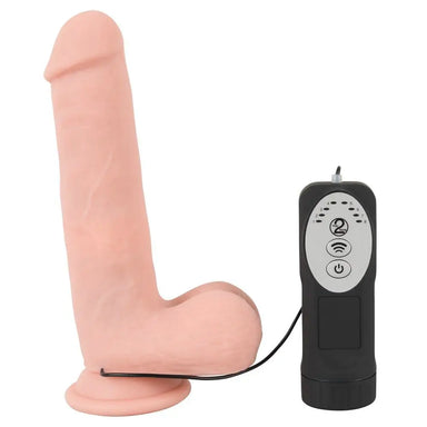 You2toys Silicone Realistic Flesh Pink Penis Vibrator With Remote - Peaches and Screams