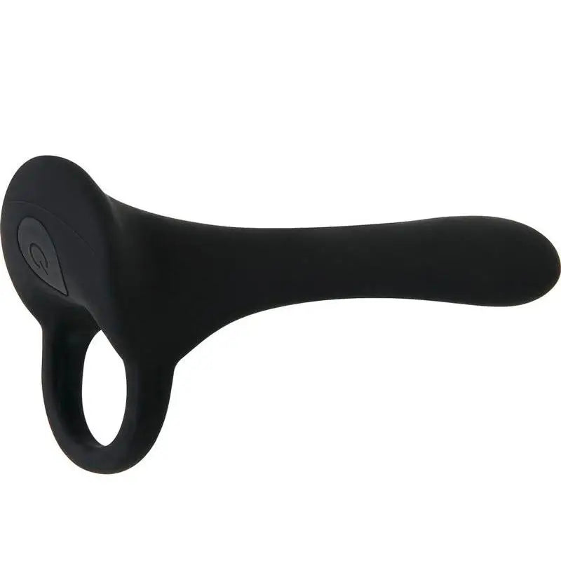 Zero Tolerance Silicone Black Rechargeable Vibrating Cock Ring For Couples - Peaches and Screams