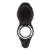 Zero Tolerance Silicone Black Rechargeable Vibrating Cock Ring With Remote - Peaches and Screams